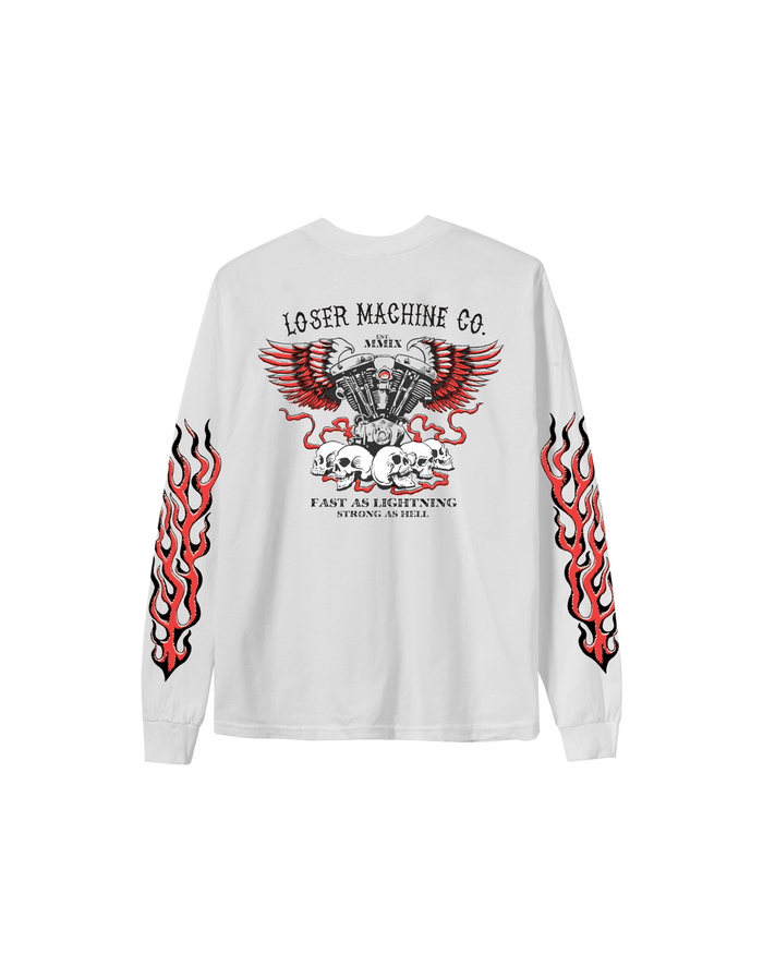 NO EASY WAY OUT STOCK LS T-SHIRT