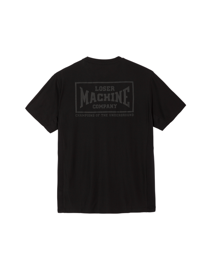 loser machine too hard knit black