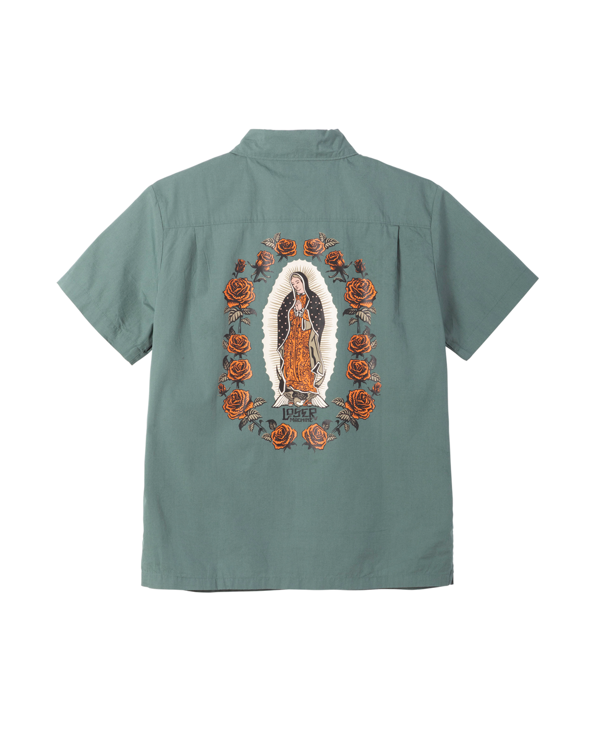 loser-machine-guadalupe-ss-shirt-green