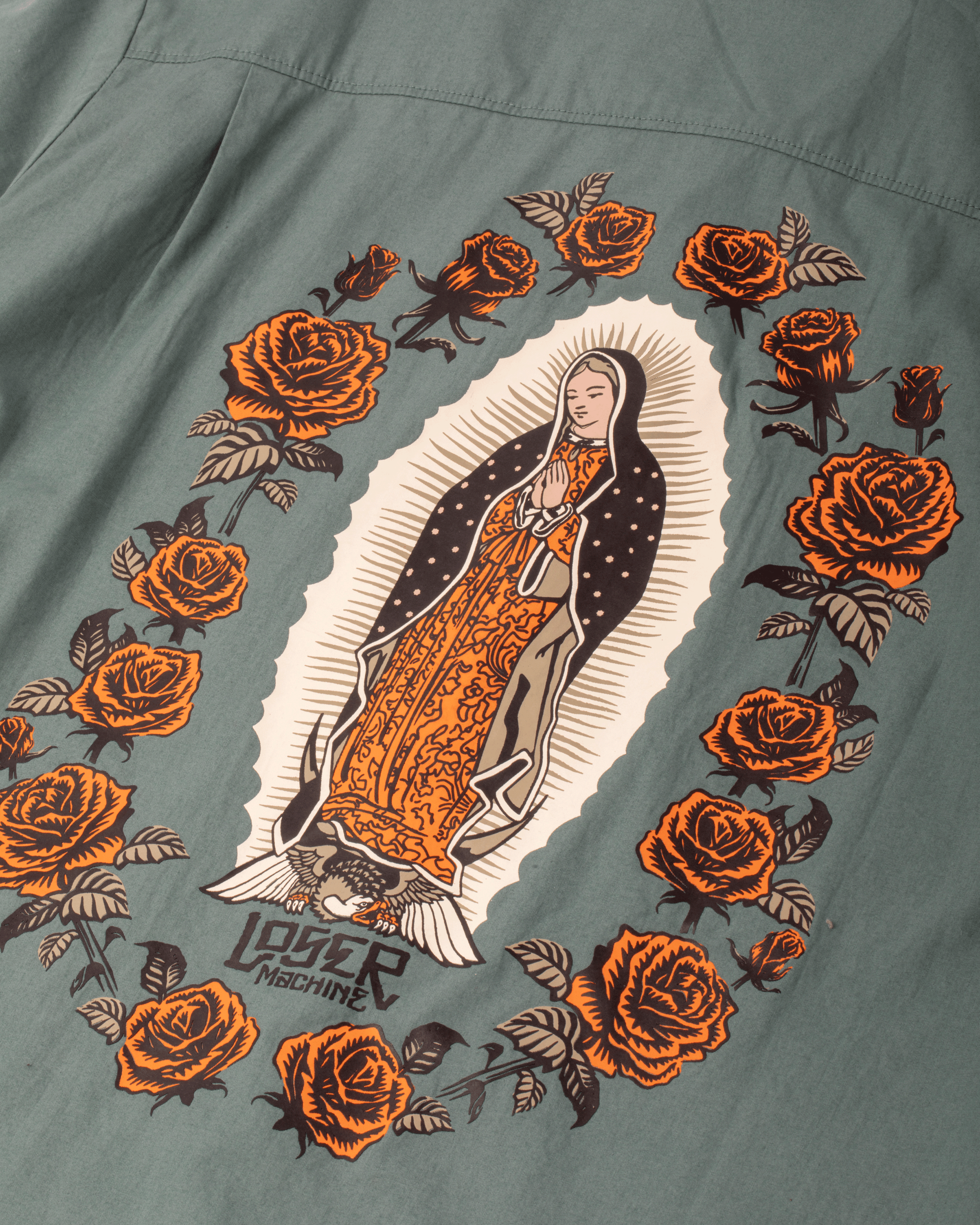 loser-machine-guadalupe-ss-shirt-green (zoomed)