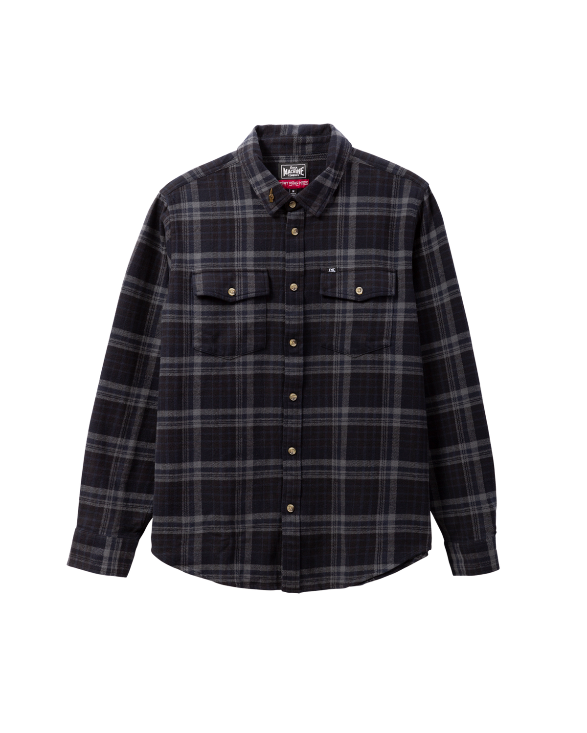 loser-machine-step-up-flannel-shirt-black-navy