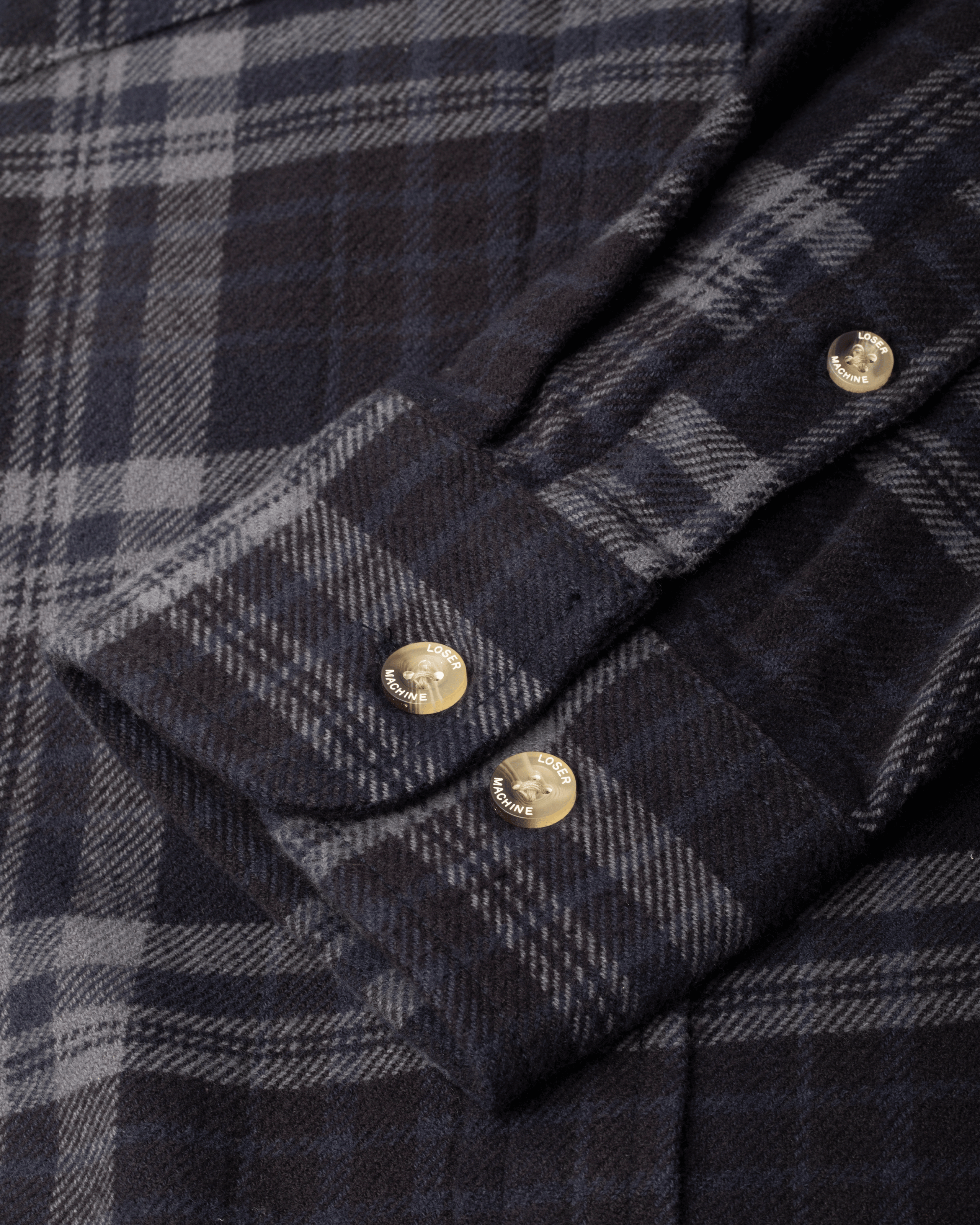 loser-machine-step-up-flannel-shirt-black-navy (zoomed)
