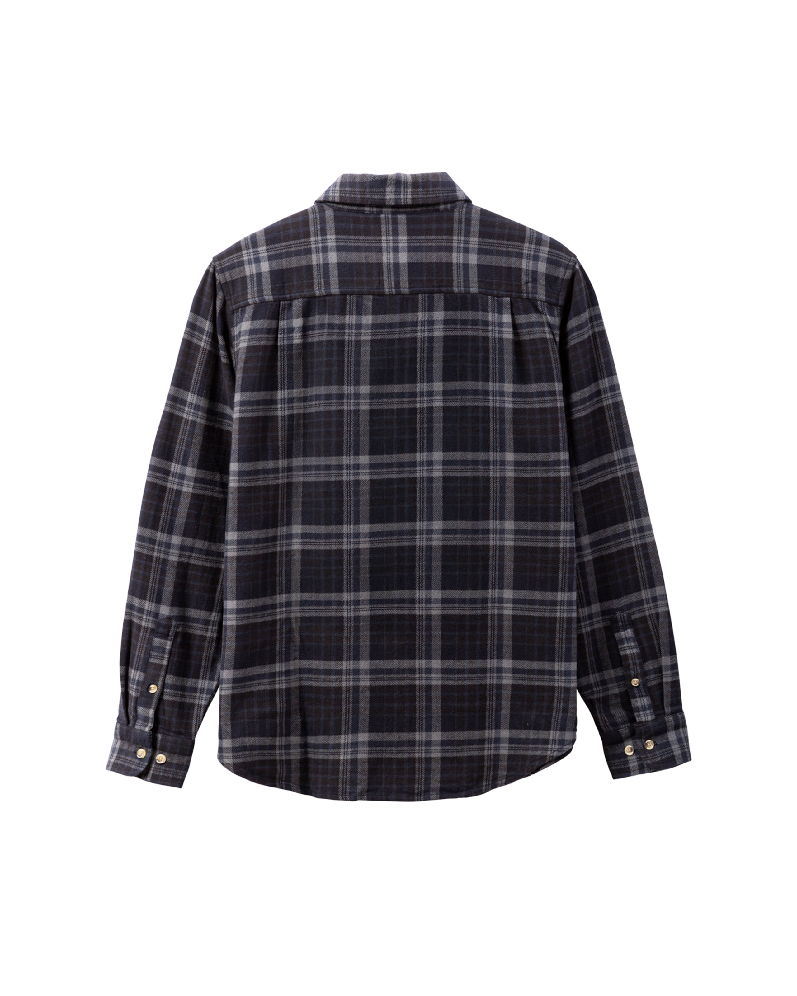 loser-machine-step-up-flannel-woprint-shirt-black-navy (zoomed)