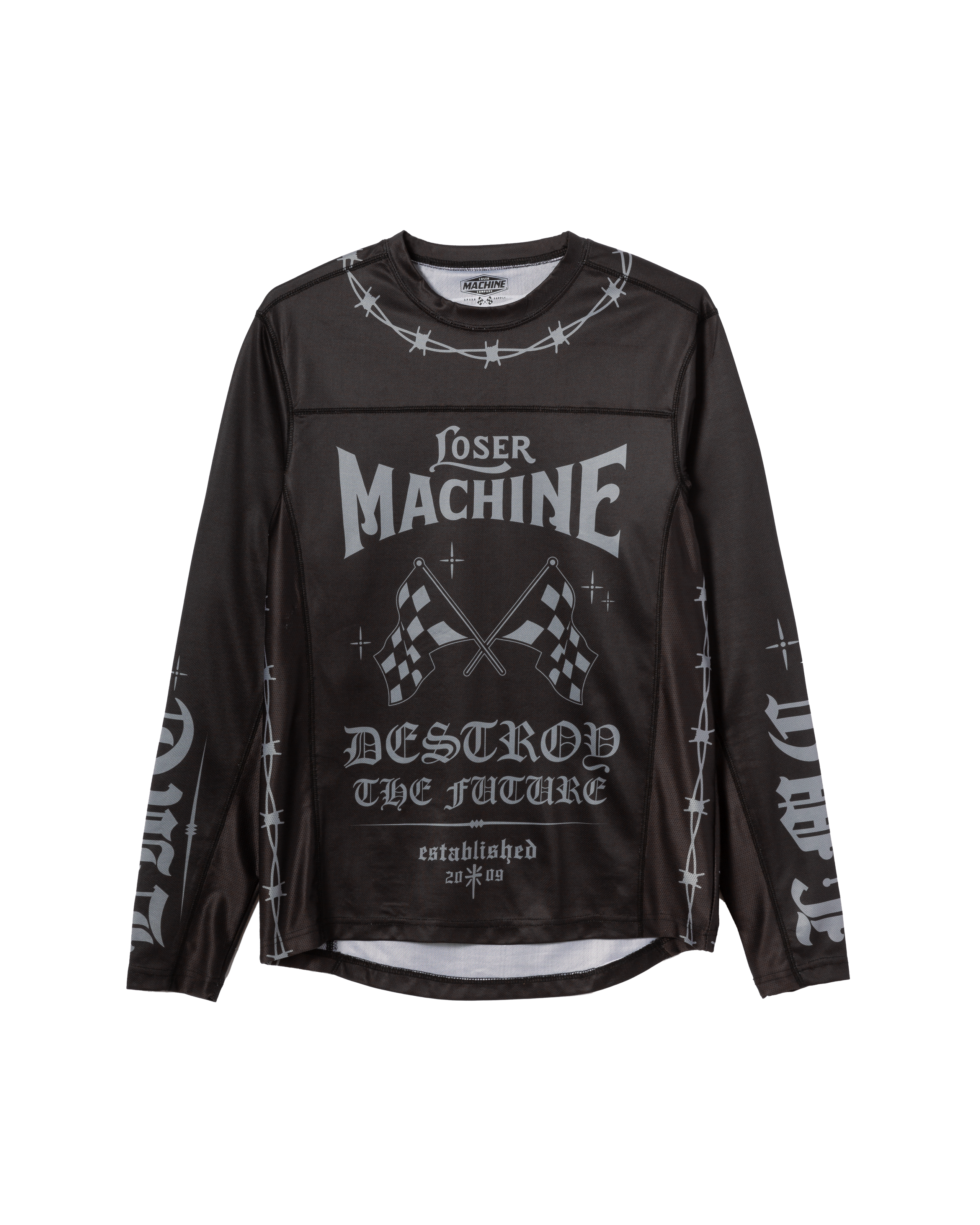 loser machine chaos jersey black