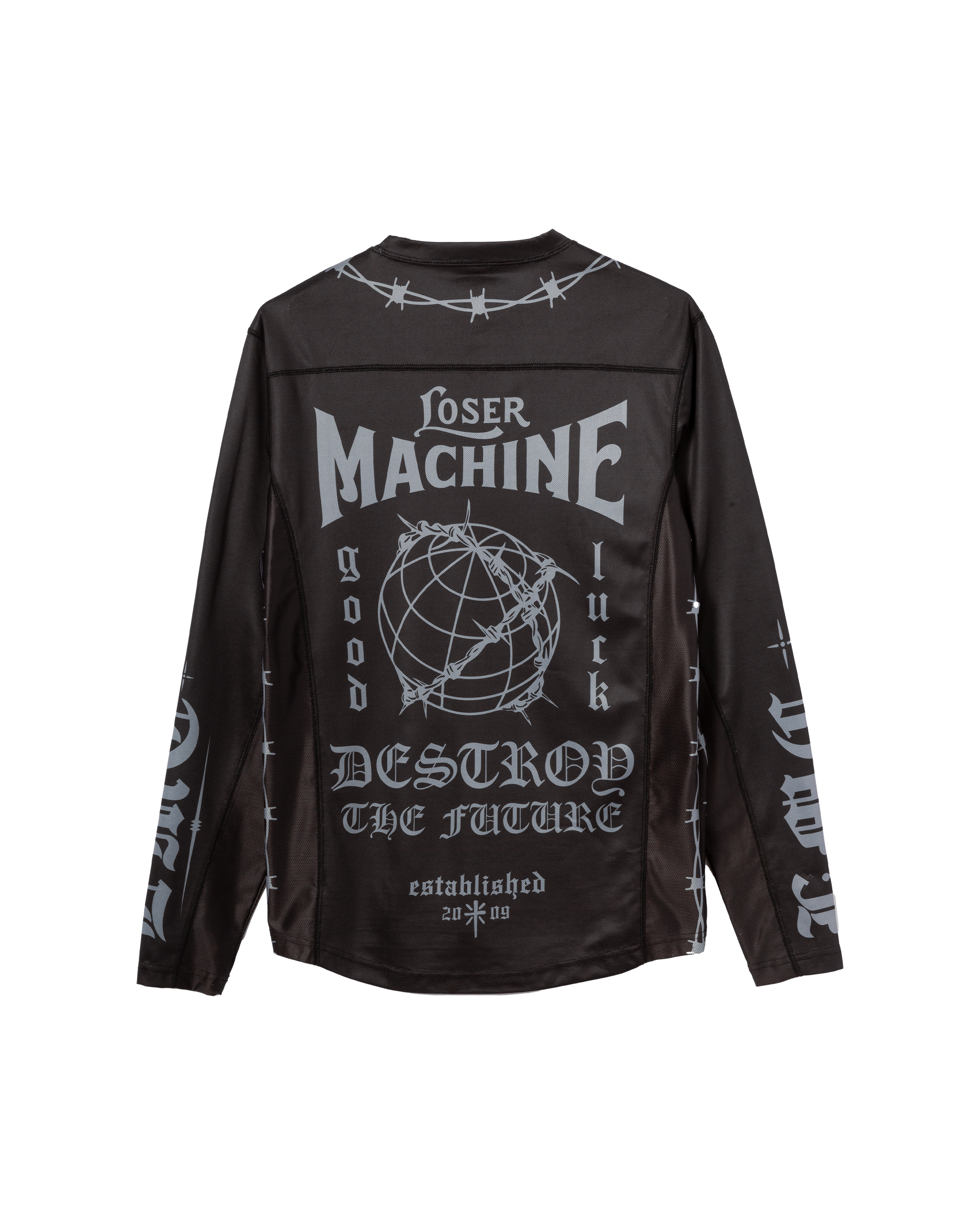 loser machine chaos jersey black