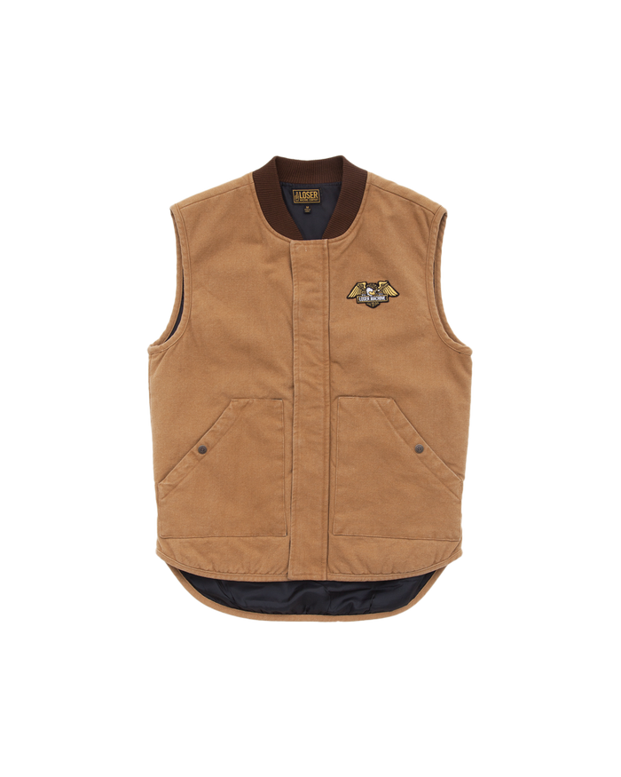 loser machine condor ii vest caramel