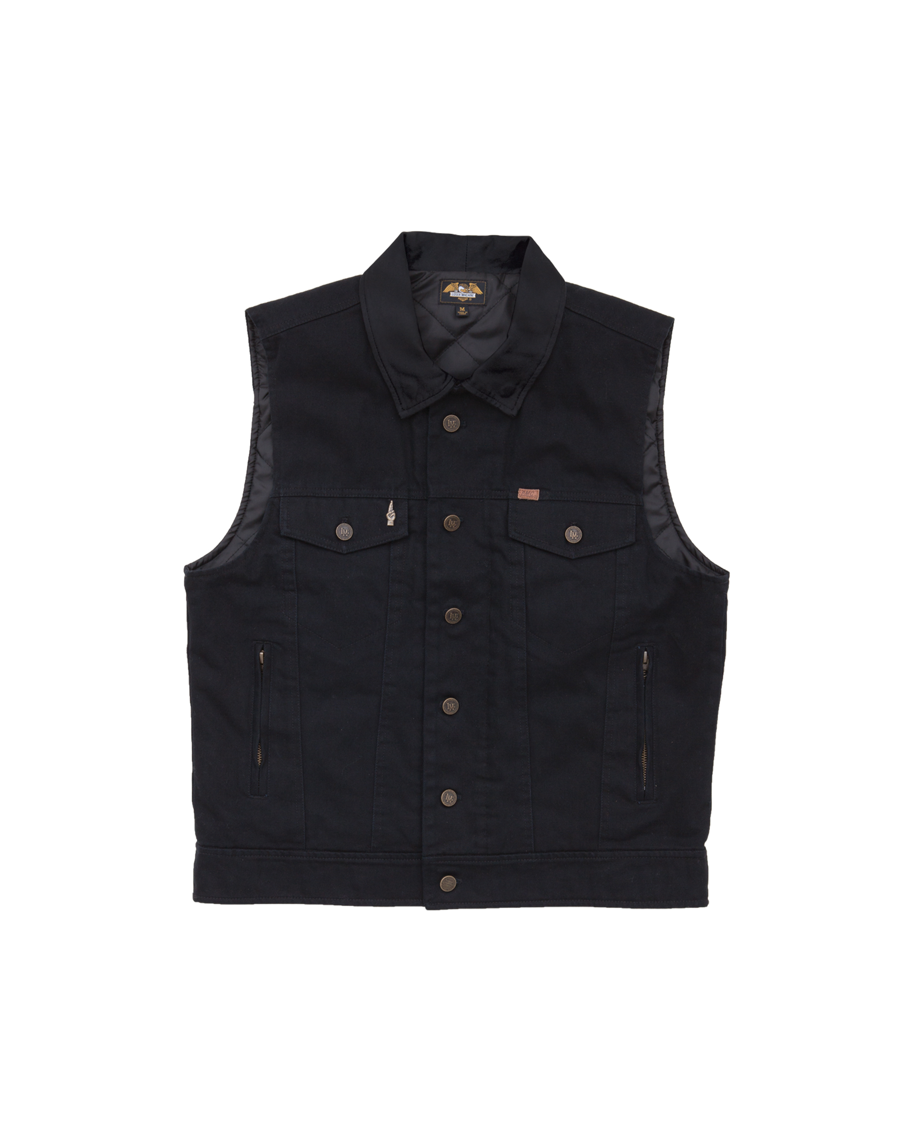 LOSER MACHINE ブラックデニムベスト Lサイズ KINGSWAY III VEST – Loser Machine Company