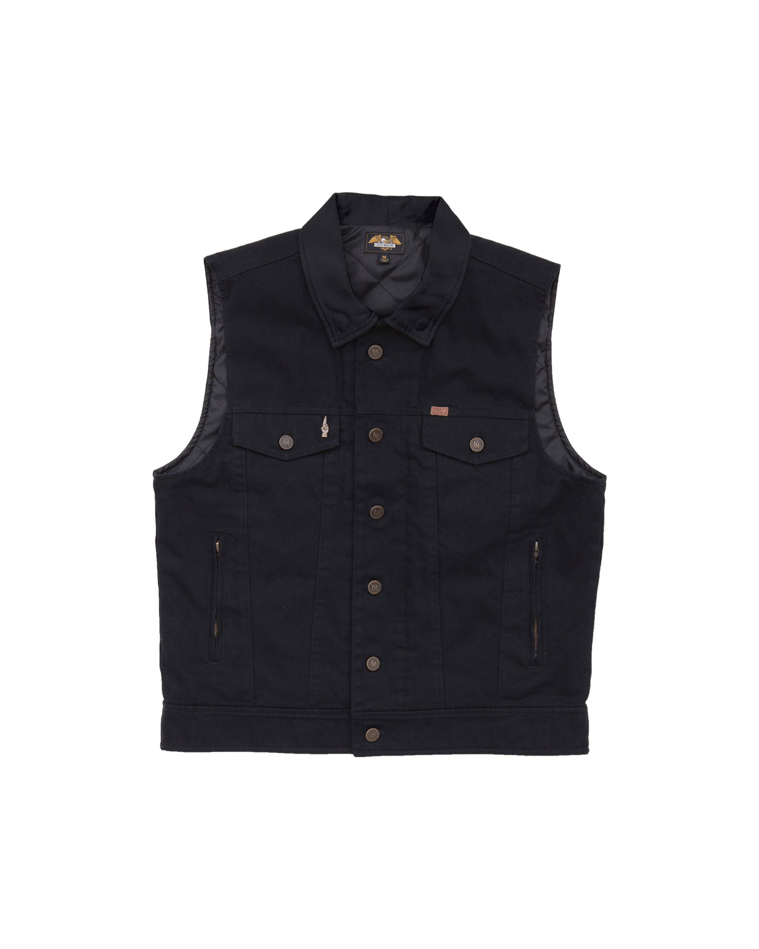 loser machine kingsway iii vest black (zoomed)