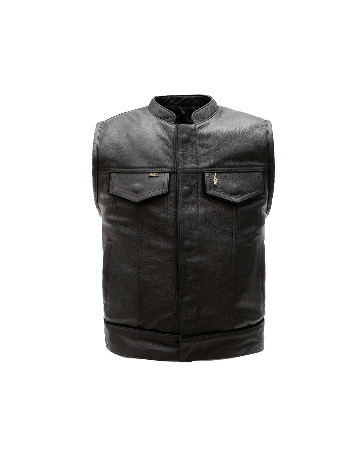 loser machine lmc x espinozas full leather vest leather
