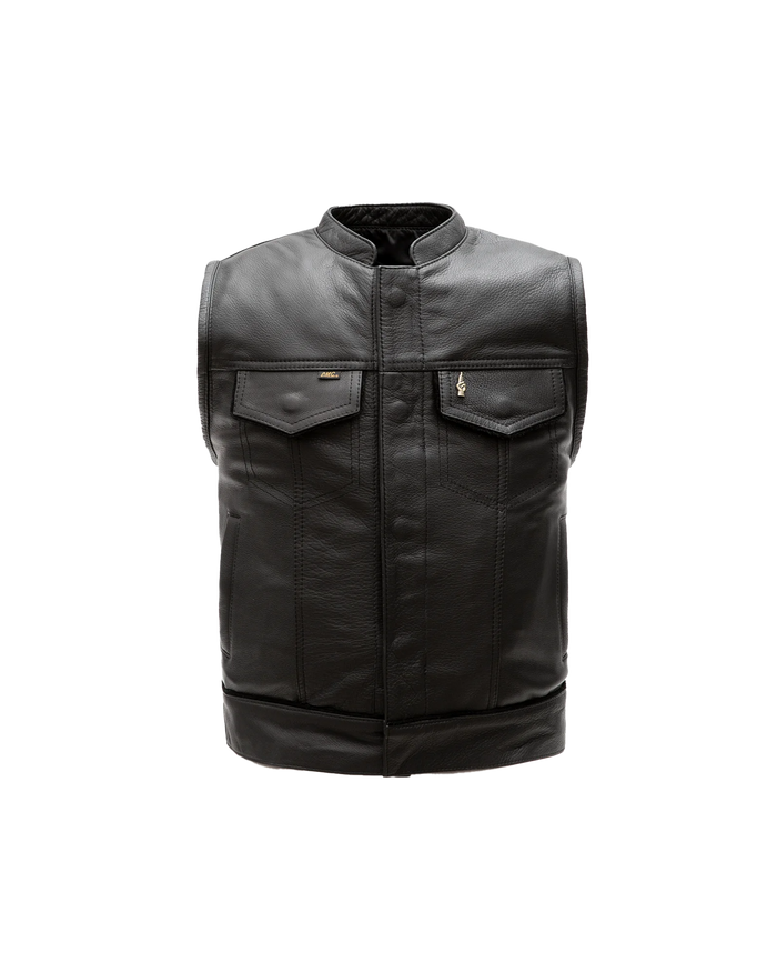 loser machine lmc x espinozas full leather vest leather