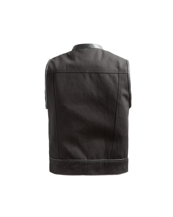 loser machine lmc x espinozas blacked out vest david mann black
