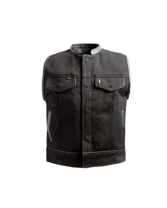 loser machine lmc x espinozas blacked out vest black