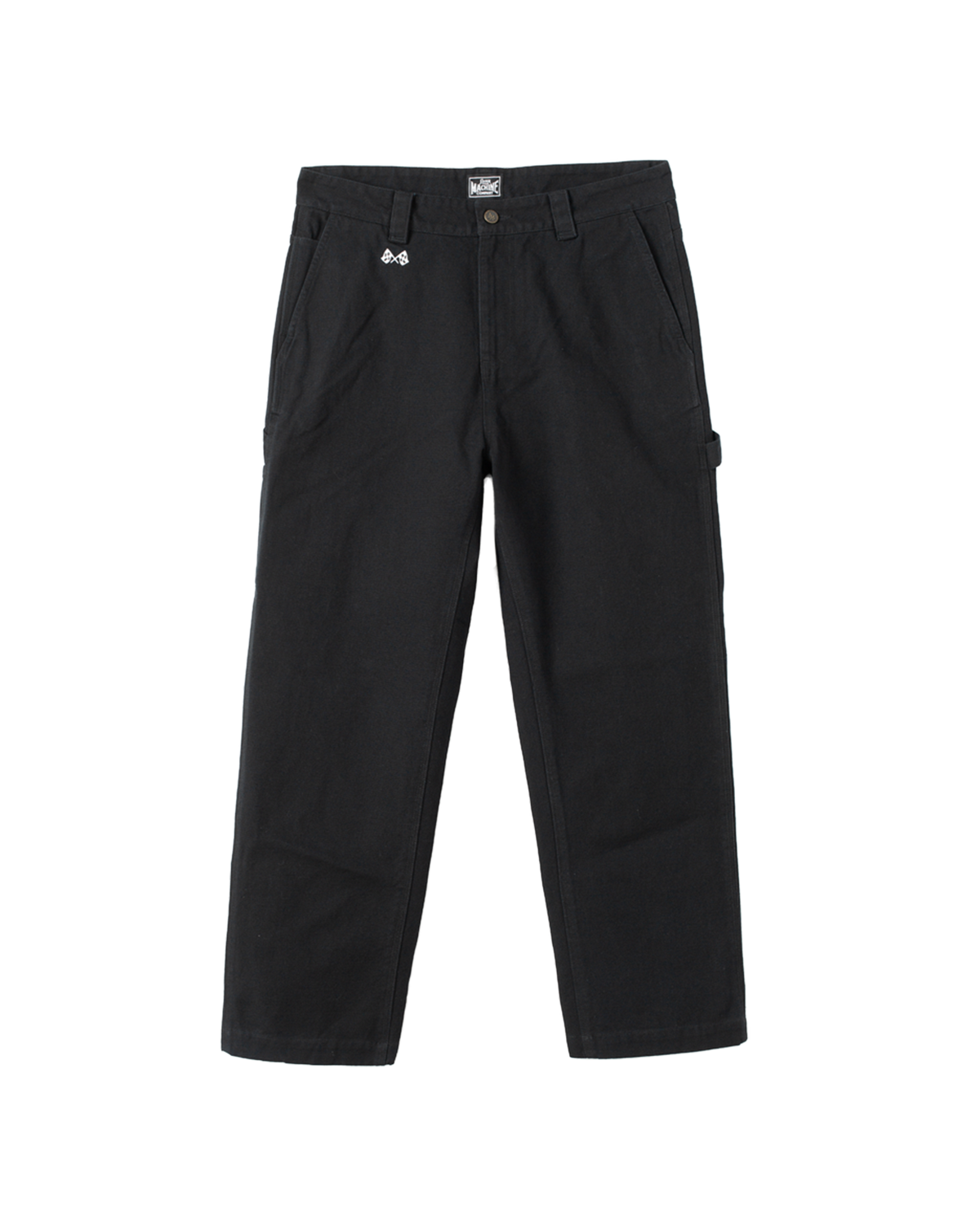 loser machine armor canvas pant black