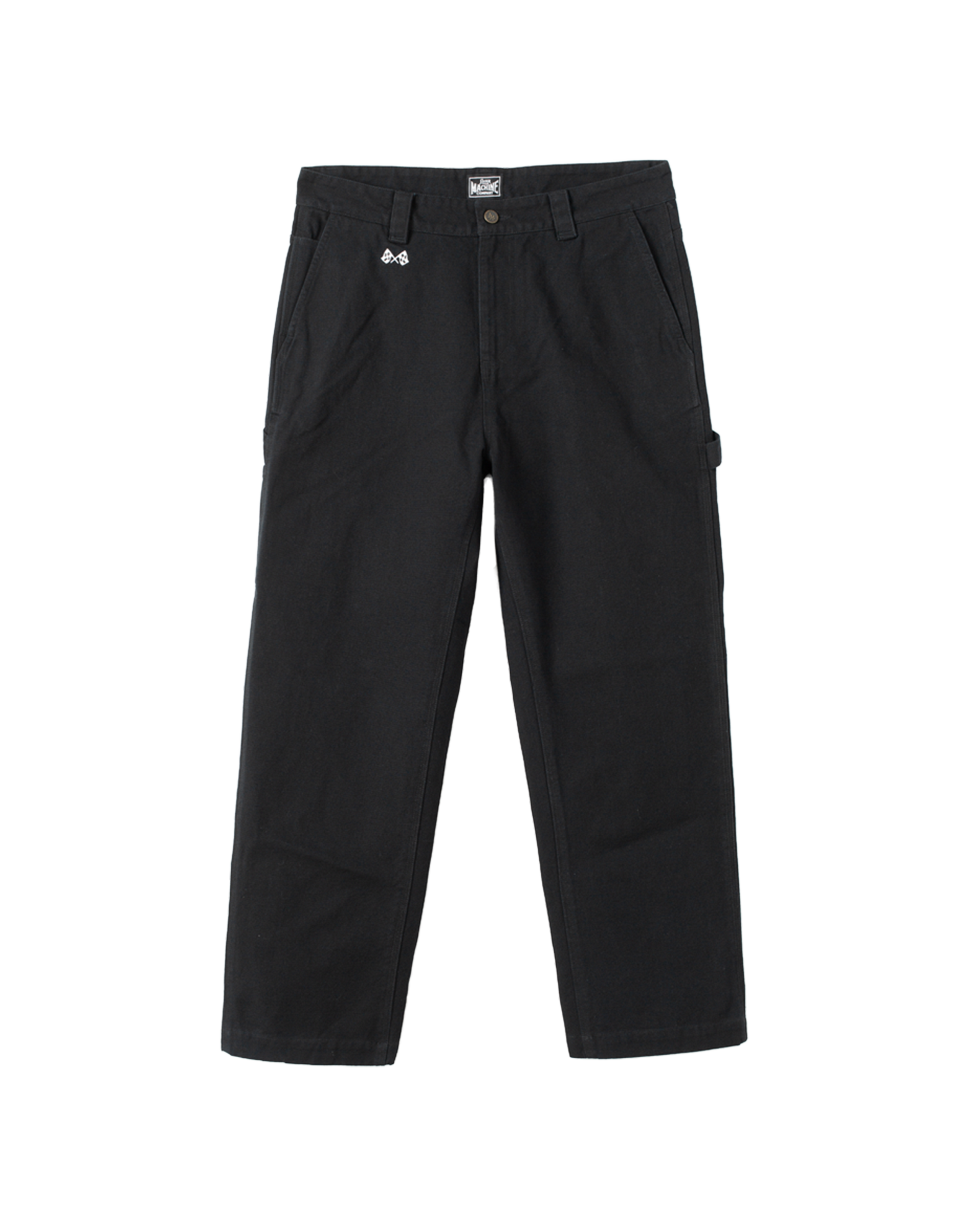 loser machine armor canvas pant black