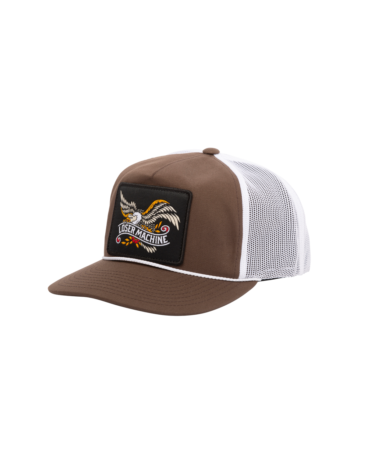 loser-machine-glory-patch-hat-brown-white
