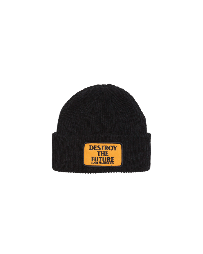 loser machine token beanie black
