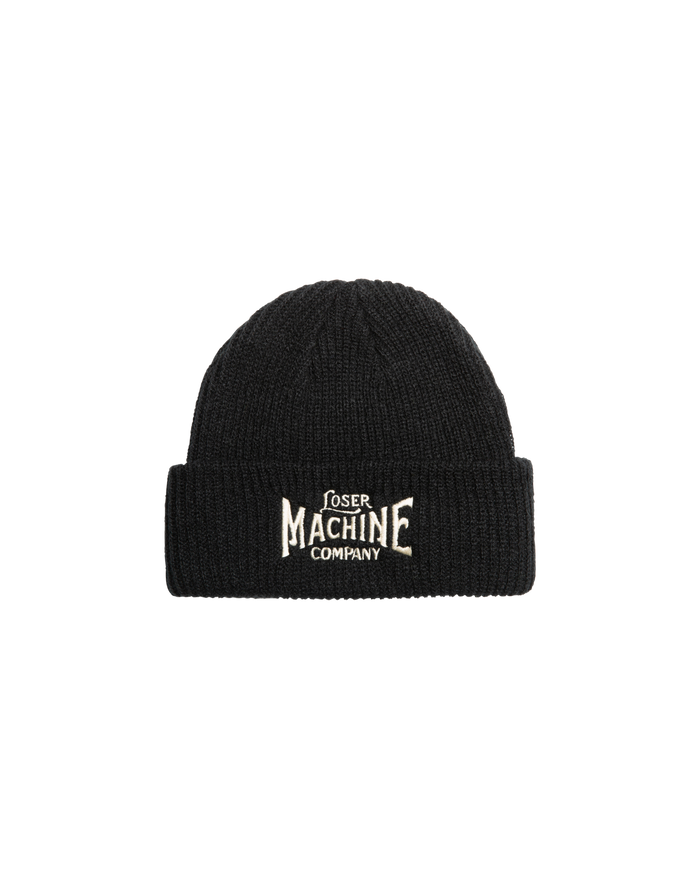 loser machine og beanie beanie black