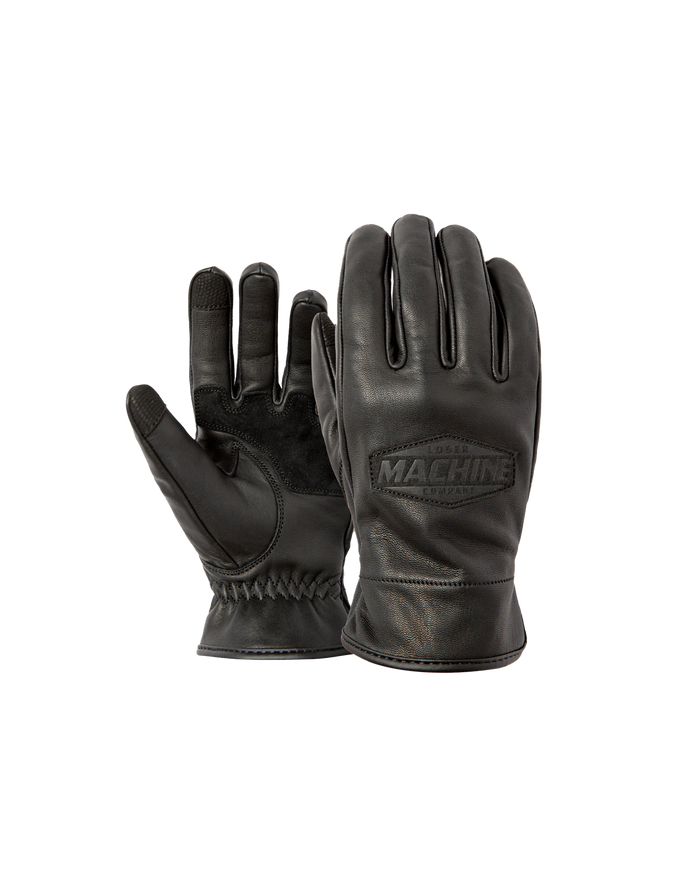 loser machine streetwise gloves black
