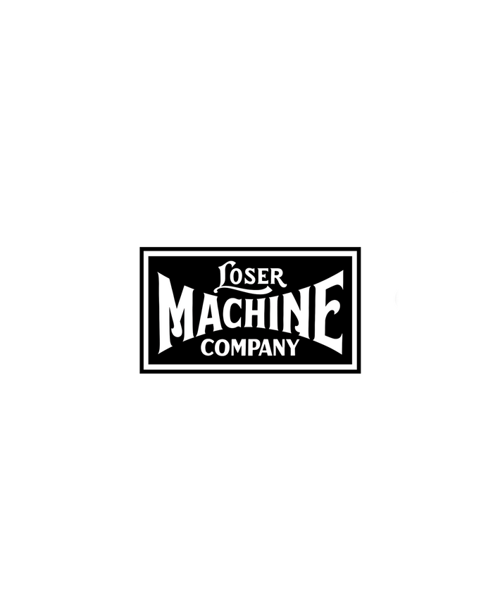 loser machine new og large sticker assorted