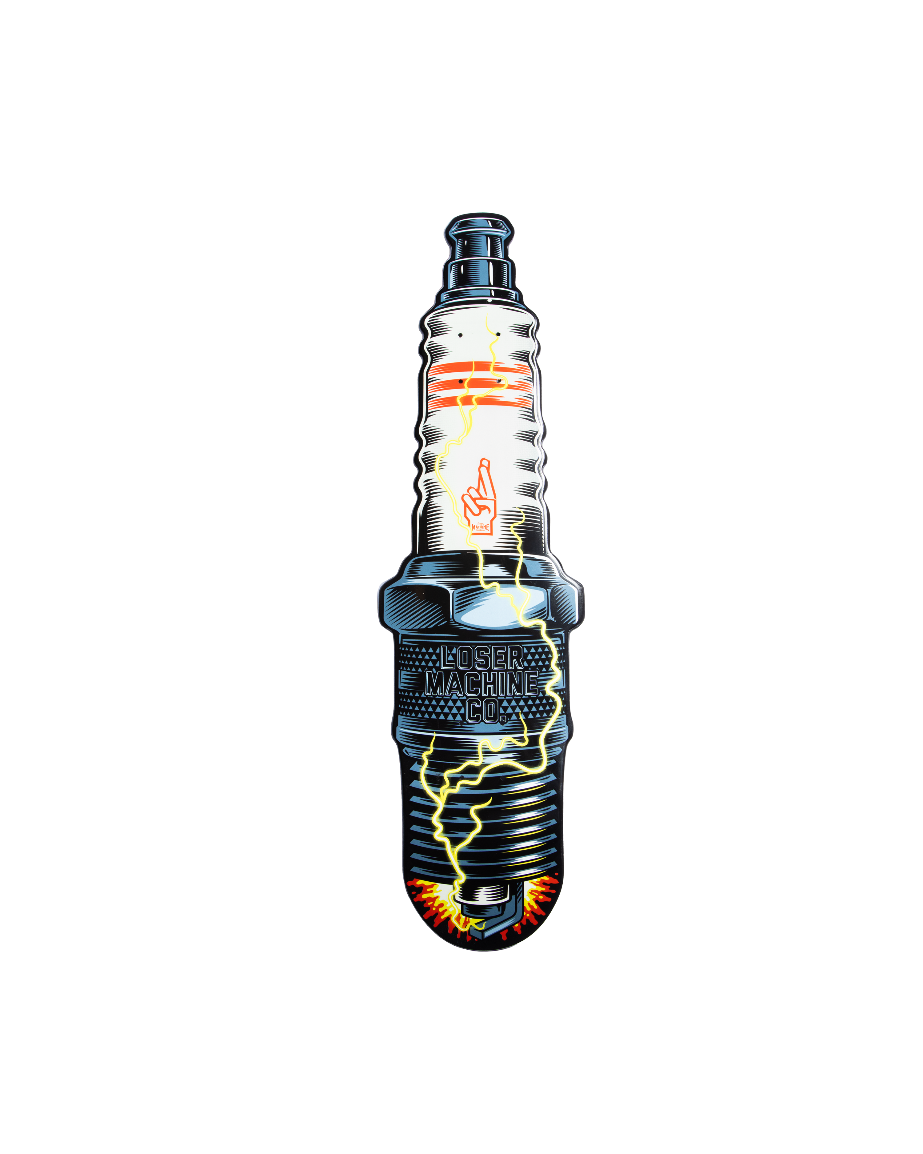 SPARK PLUG SKATEBOARD DECK – Loser Machine Company