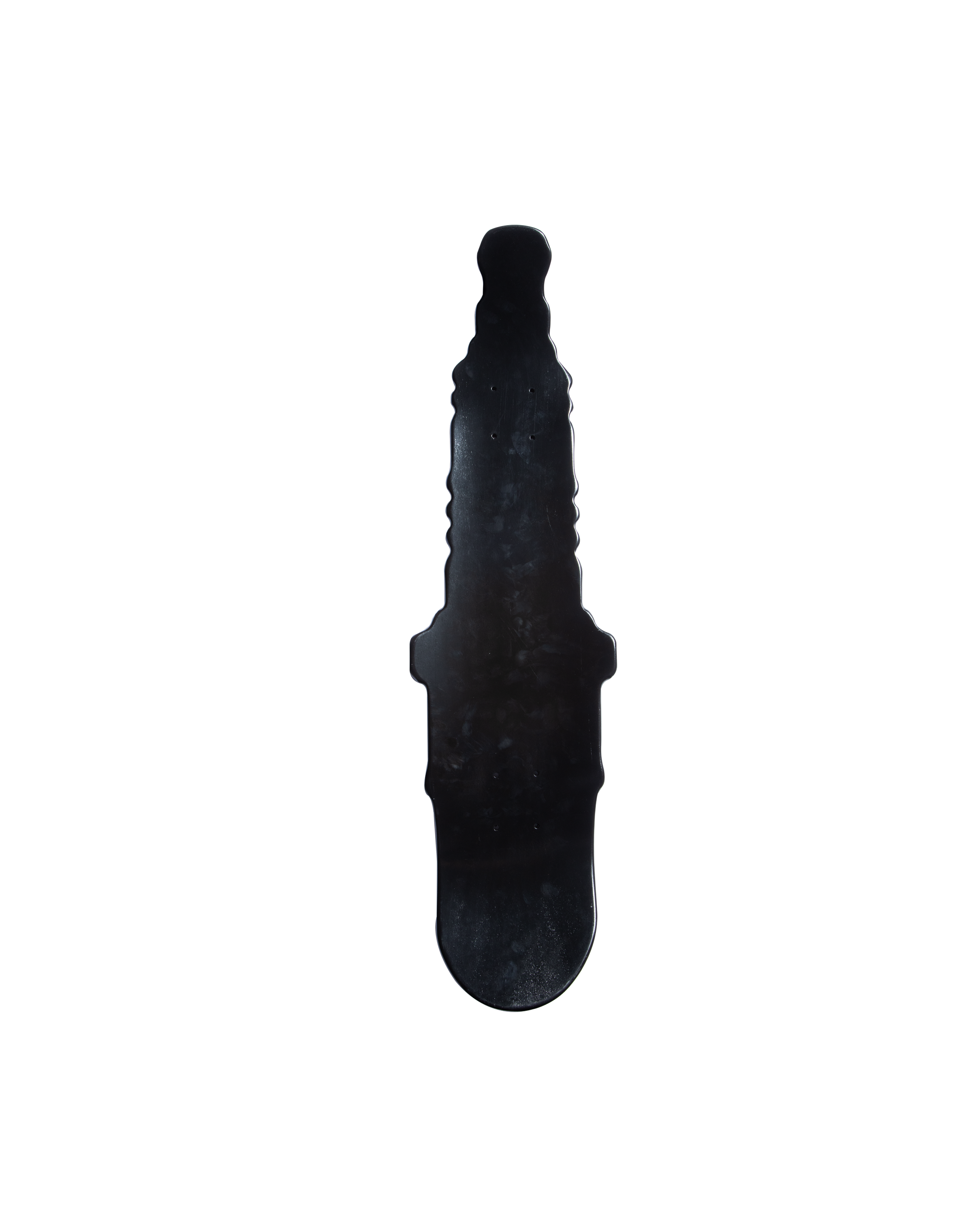 SPARK PLUG SKATEBOARD DECK (zoomed)