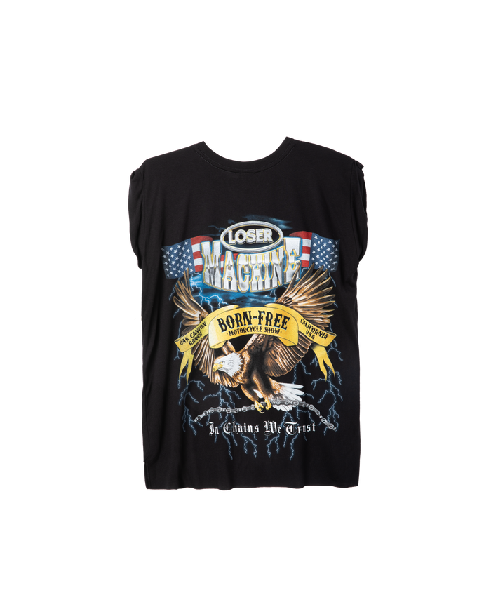 WOMENS BORN FREE 16 AMERICAN THUNDER T-SHIRT