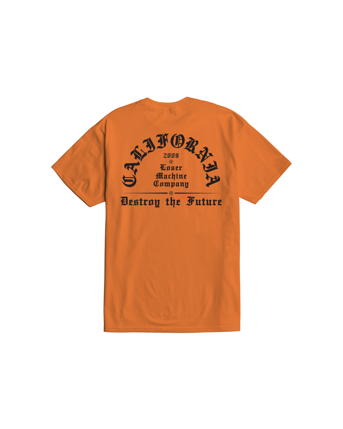 loser-machine-established-stock-t-shirt-safety-orange