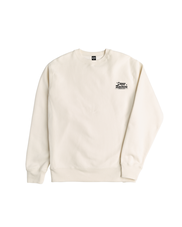 loser machine hood rich crewneck bone