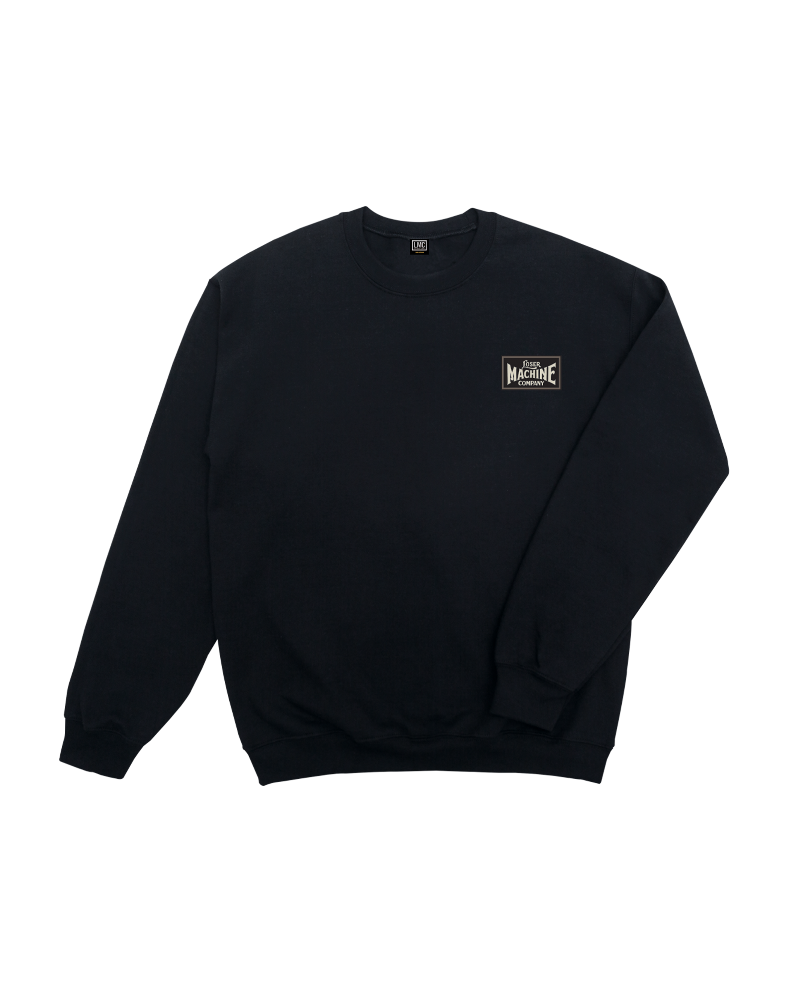 loser machine street sound crewneck black