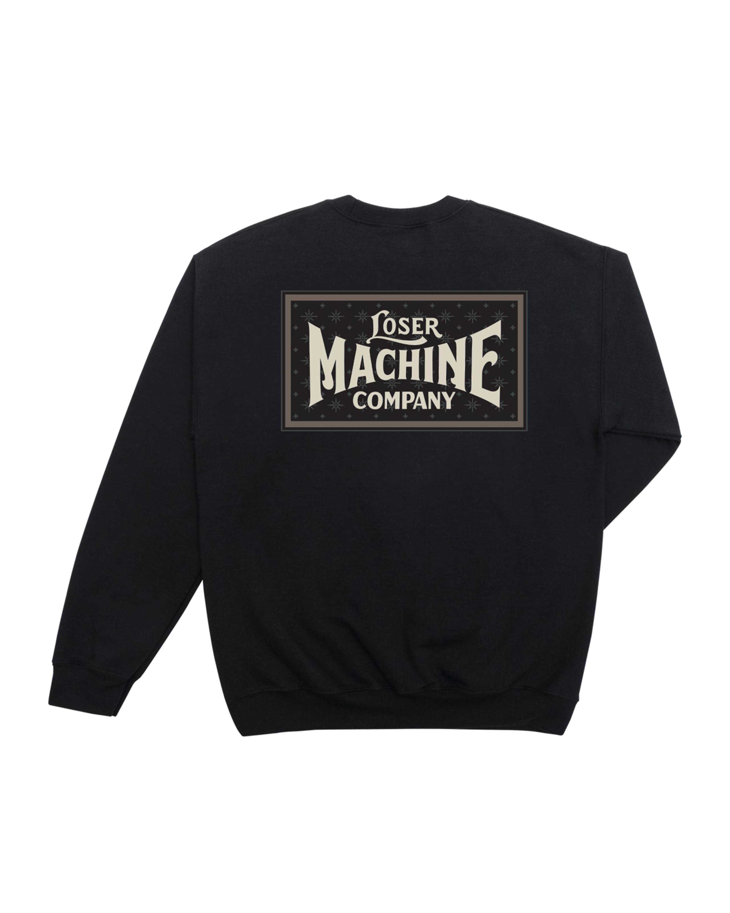 loser machine street sound crewneck black