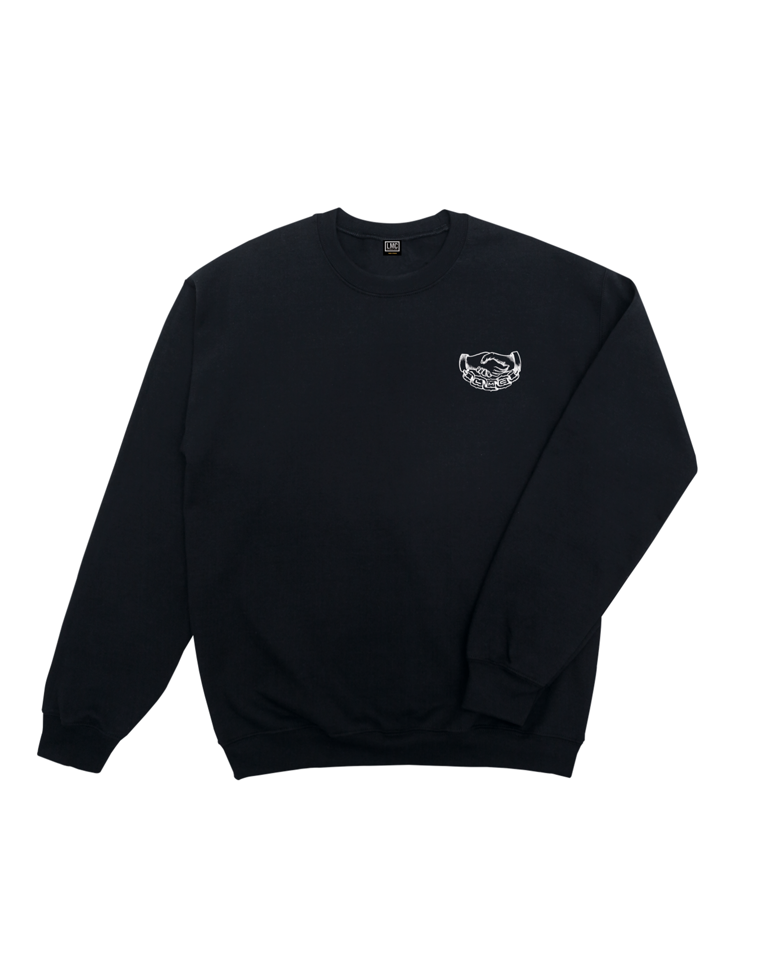 loser machine secret society crewneck black