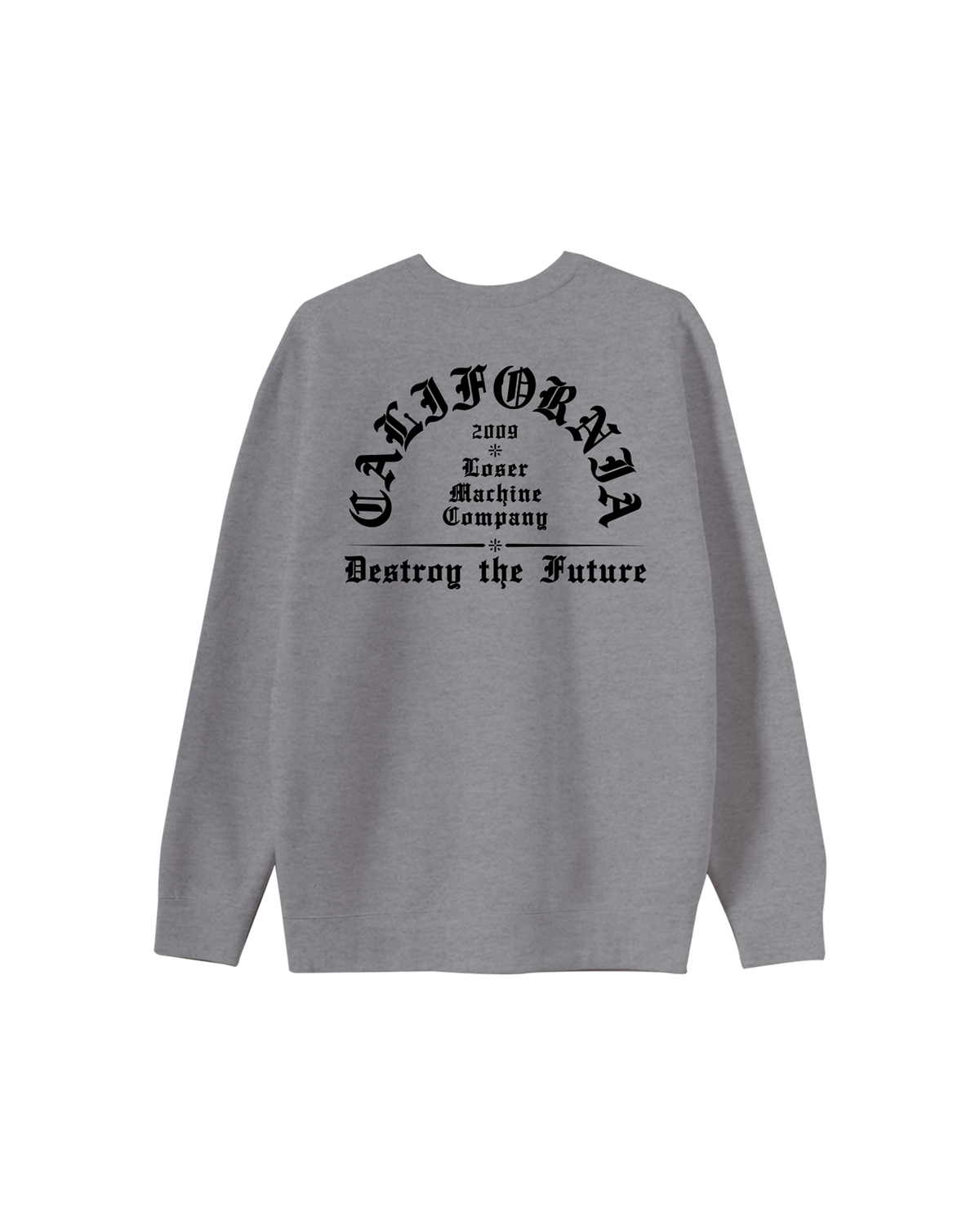 loser-machine-established-crewneck-heather-grey