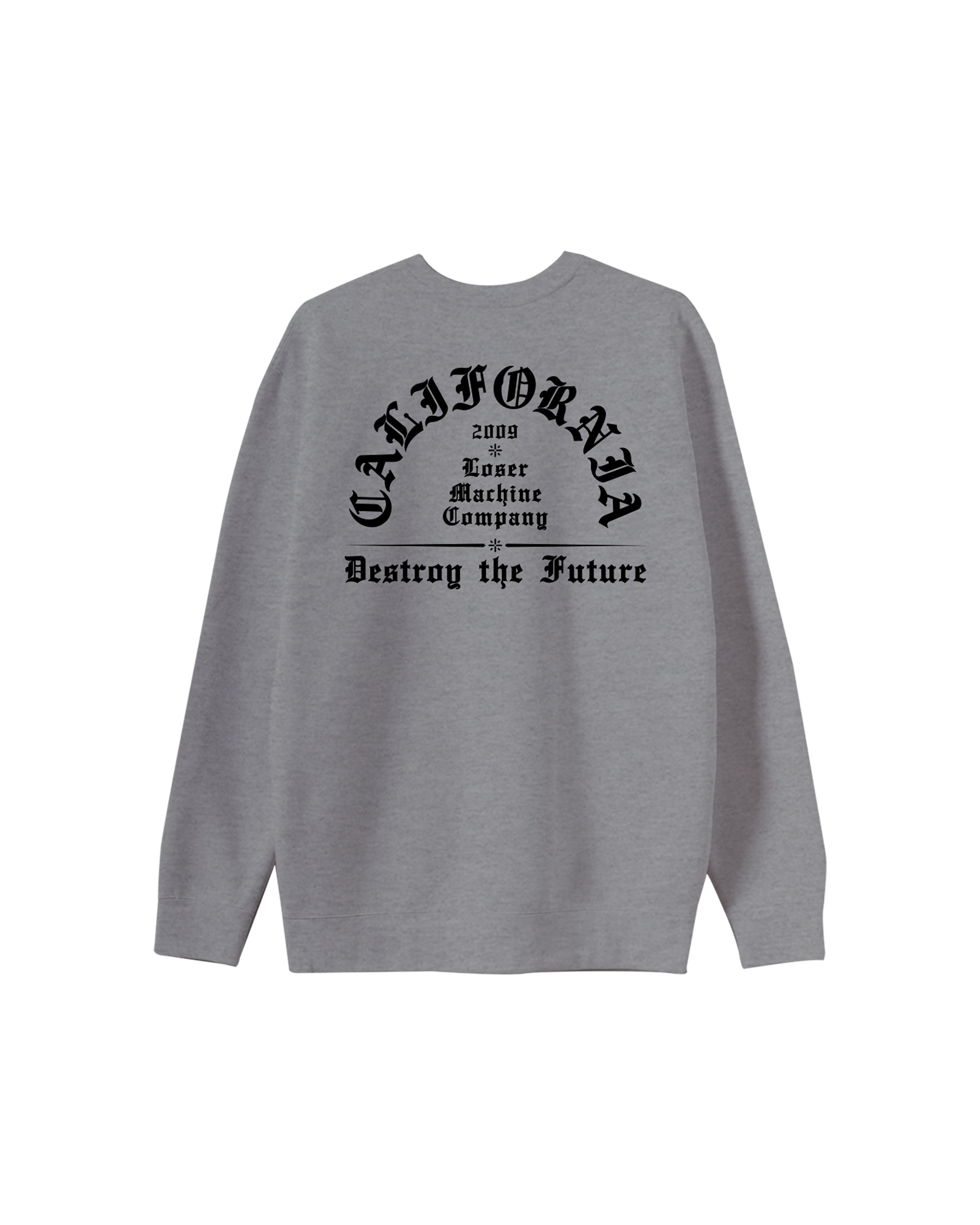 loser-machine-established-crewneck-heather-grey