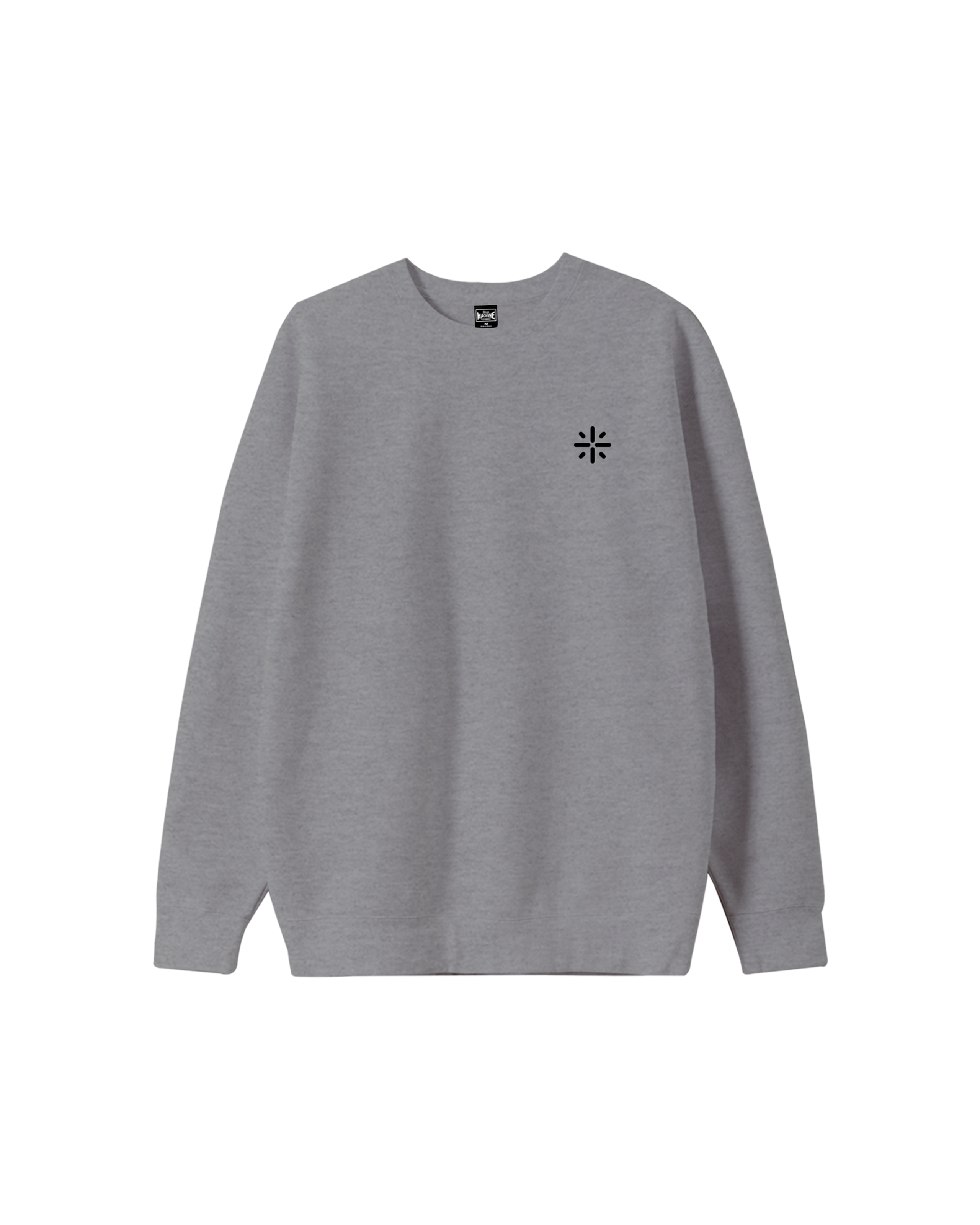 loser-machine-established-crewneck-heather-grey