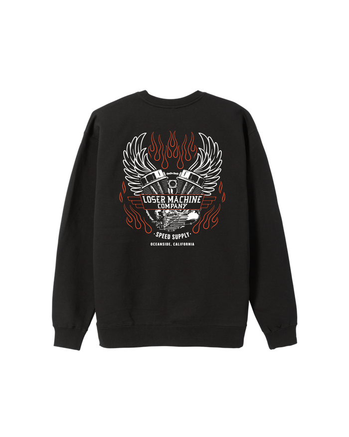 FLY WHEEL CREWNECK