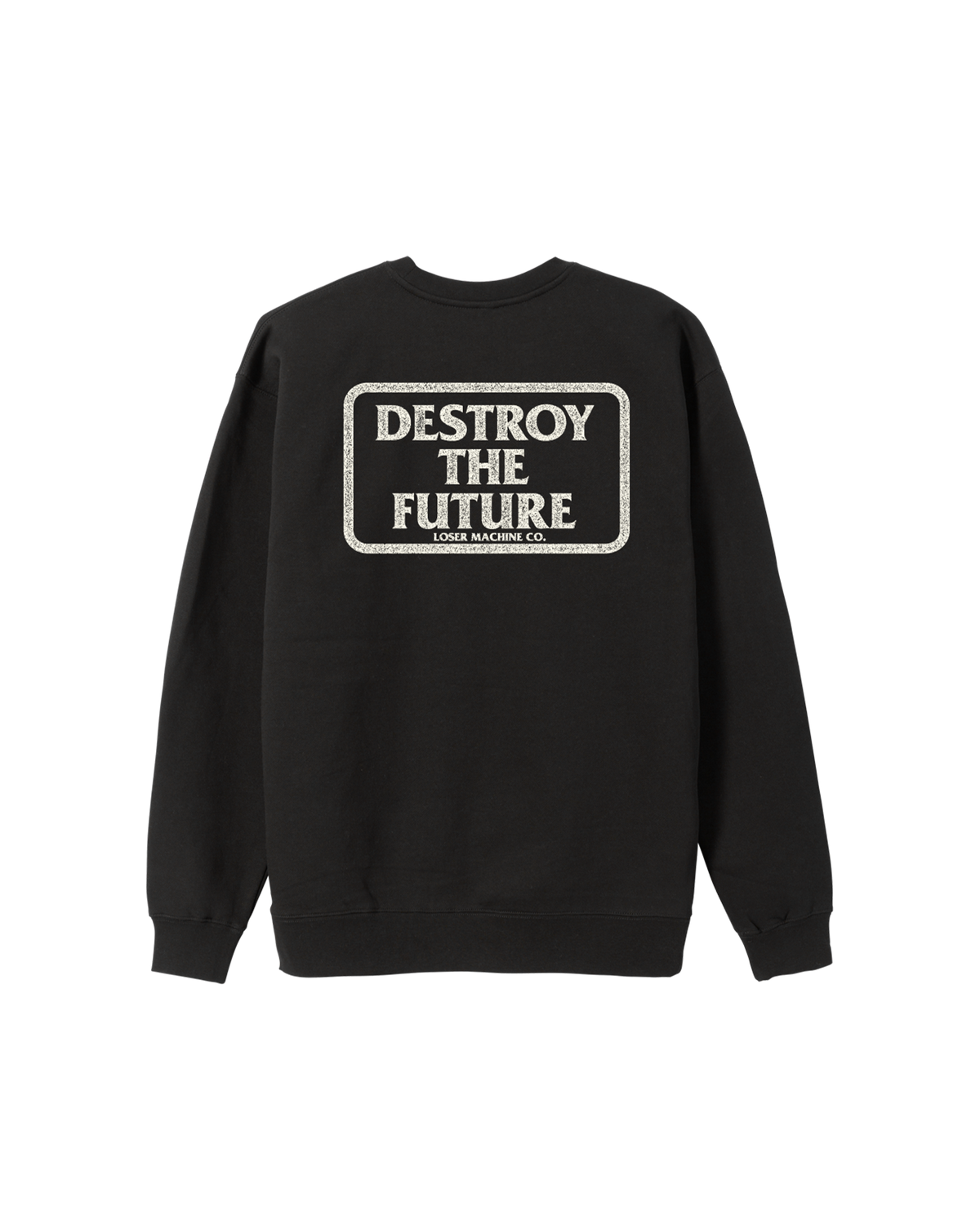 DESTROY GRAVEL CREWNECK (zoomed)