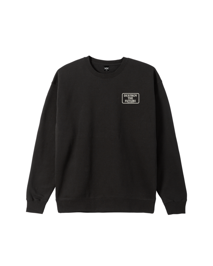 DESTROY GRAVEL CREWNECK - alternate view