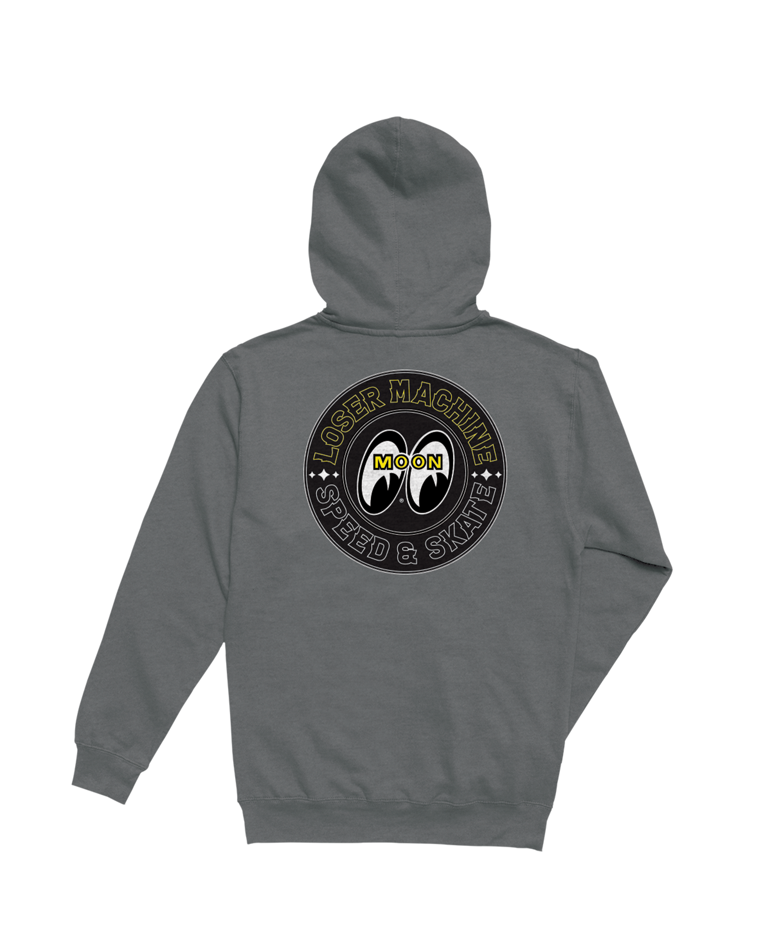 loser machine factory team ii pullover heather gunmetal