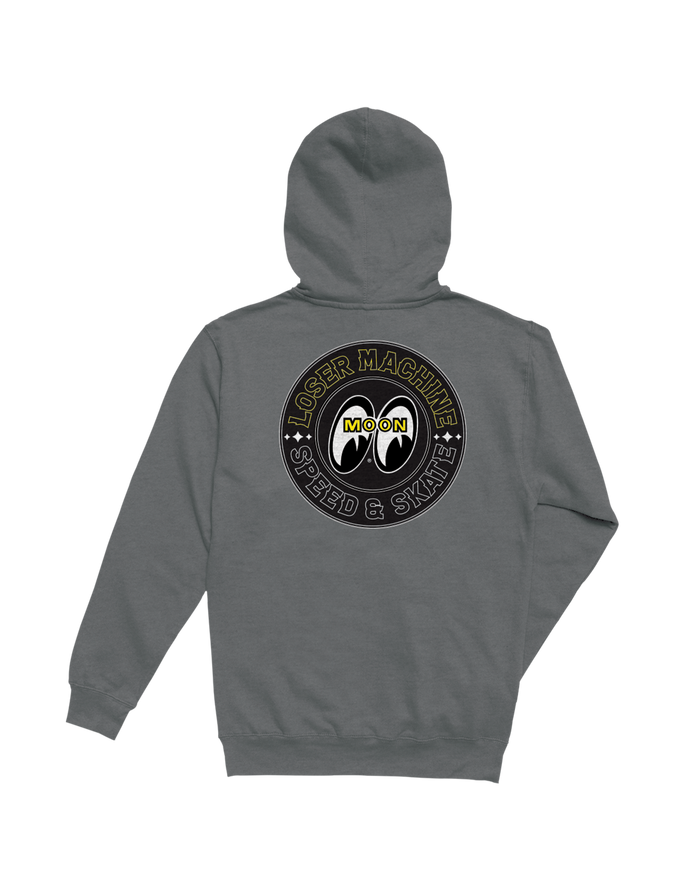 loser machine factory team ii pullover heather gunmetal
