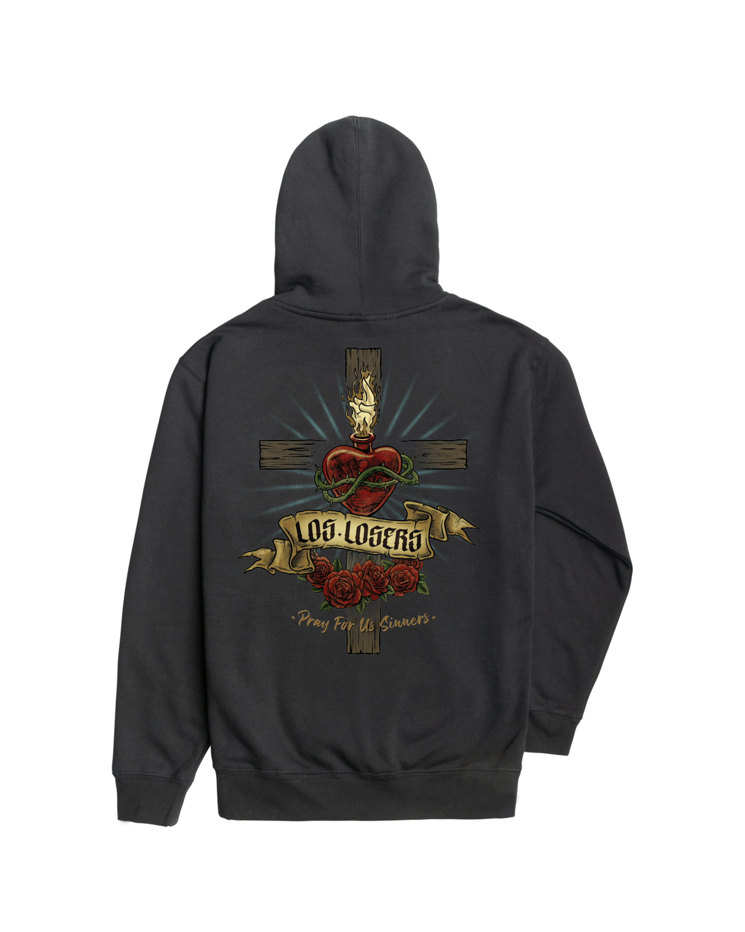loser machine pure heart pullover black