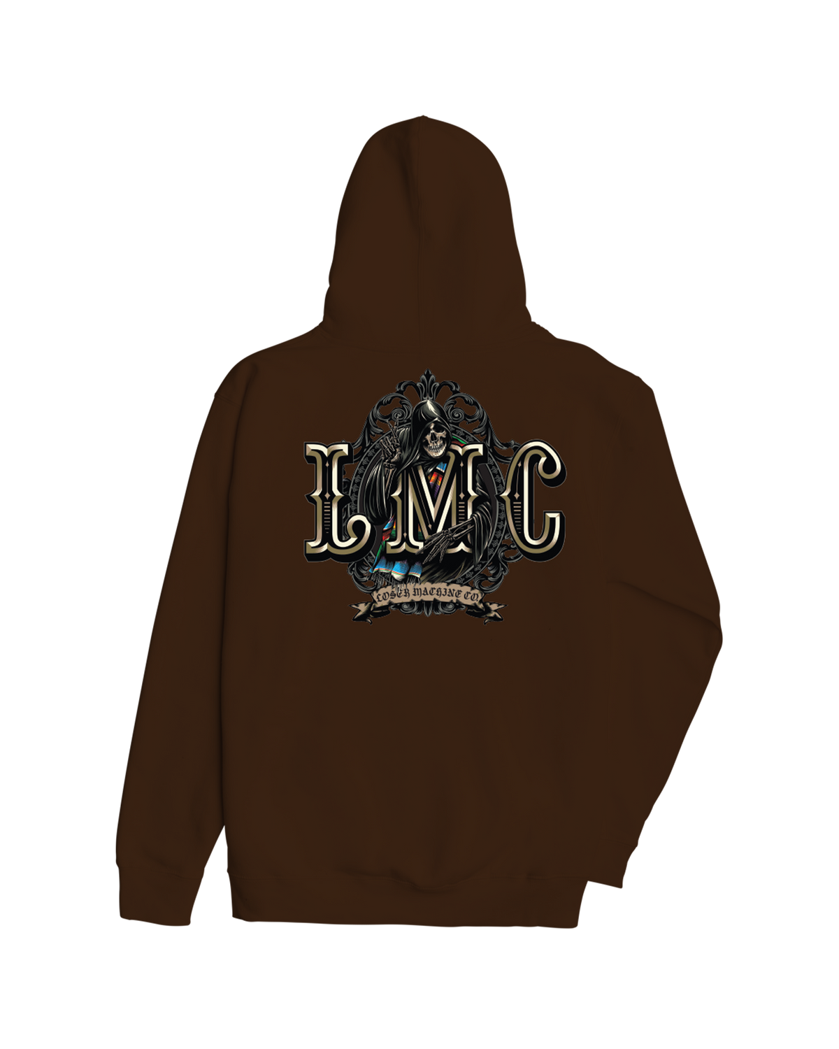 loser machine deviation pullover brown