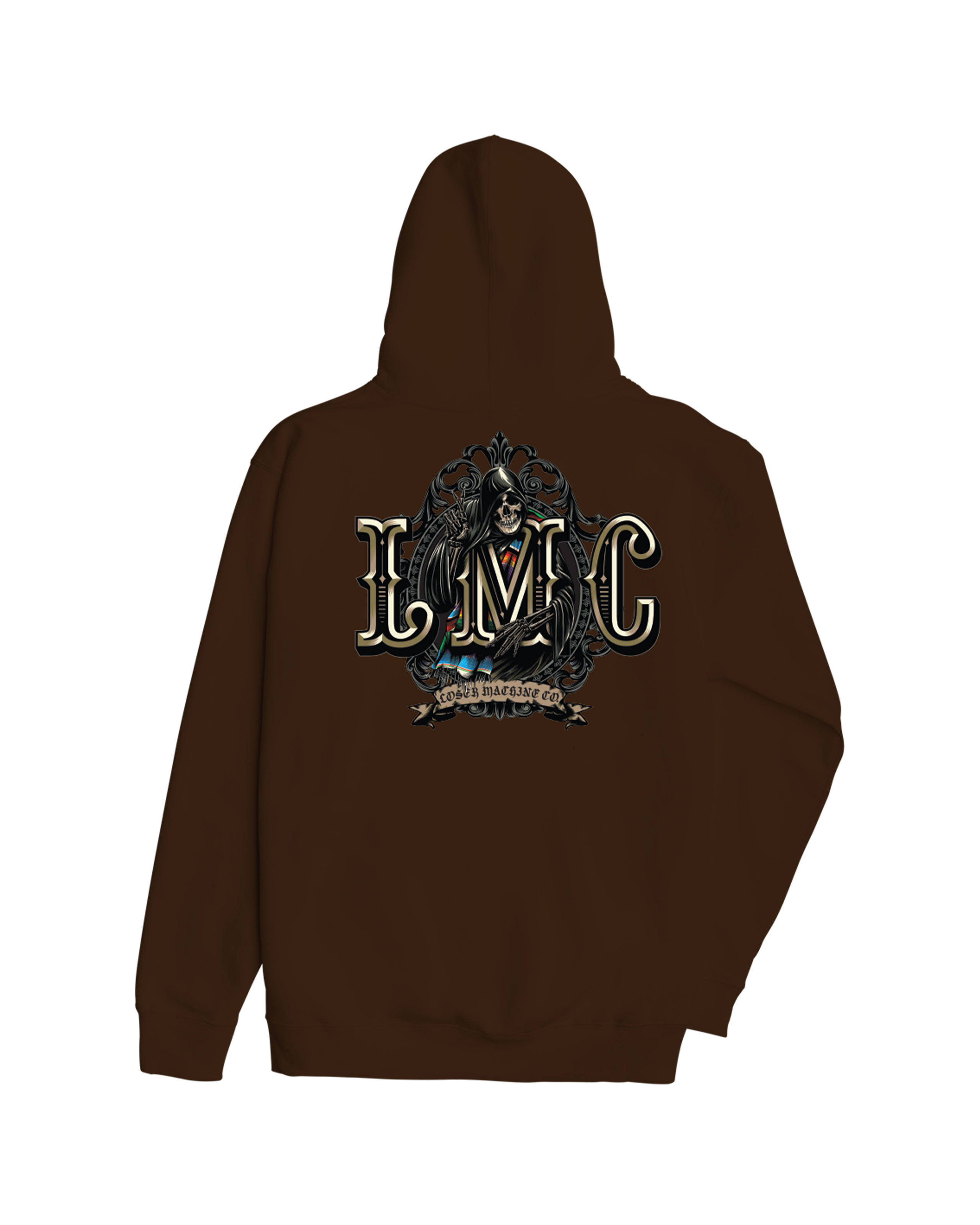 loser machine deviation pullover brown