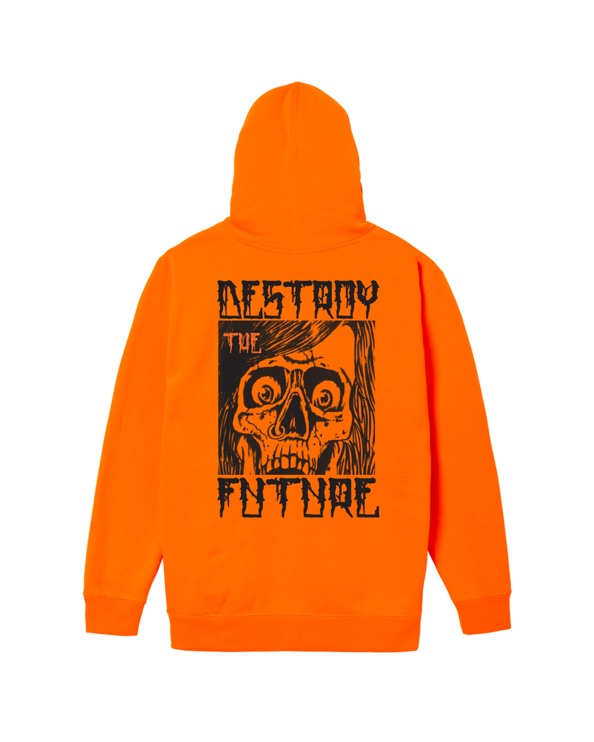 loser machine downcast pullover safety orange