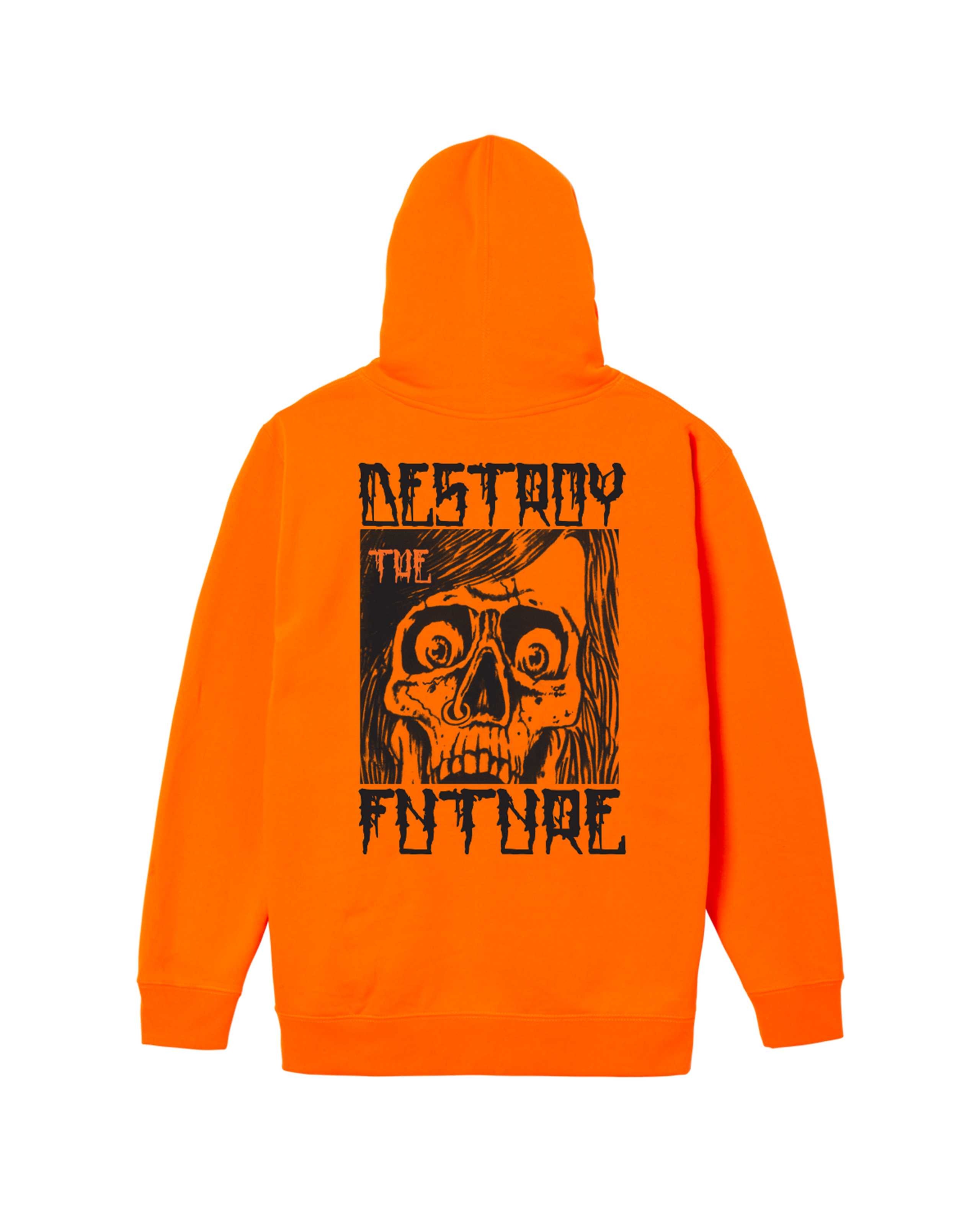 loser machine downcast pullover safety orange