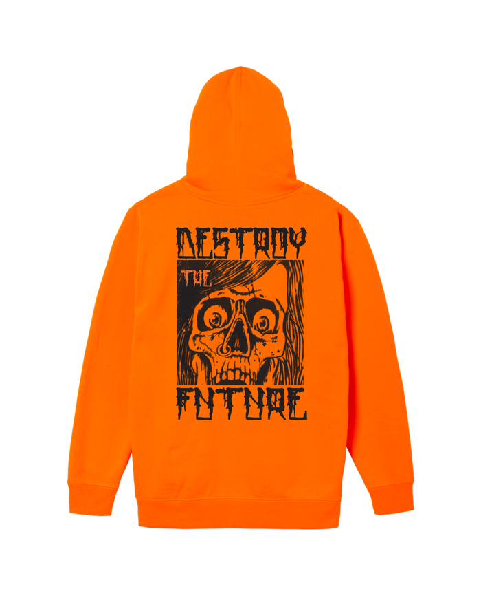 loser machine downcast pullover safety orange