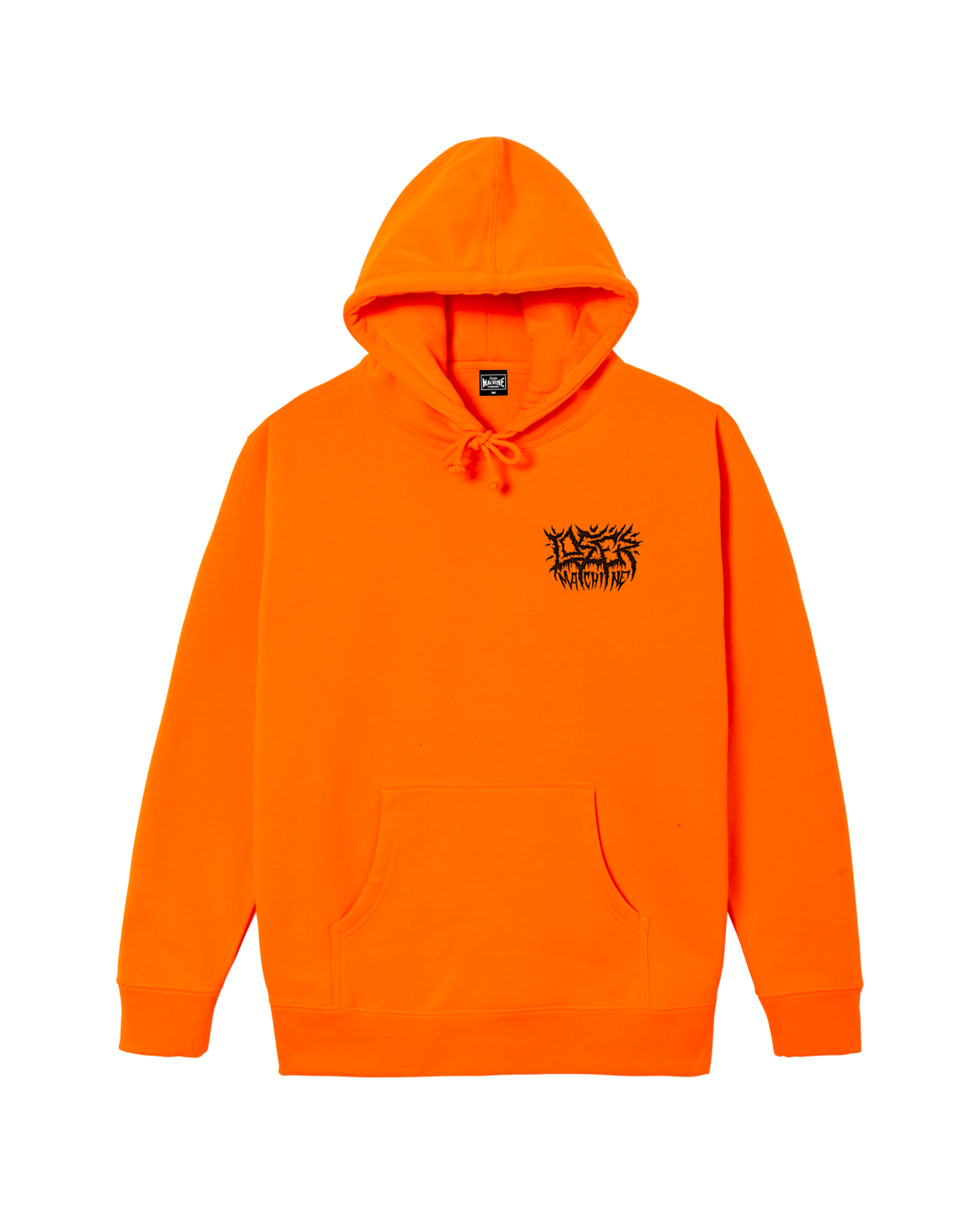 loser machine downcast pullover safety orange