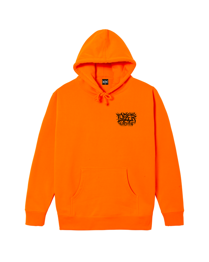 loser machine downcast pullover safety orange