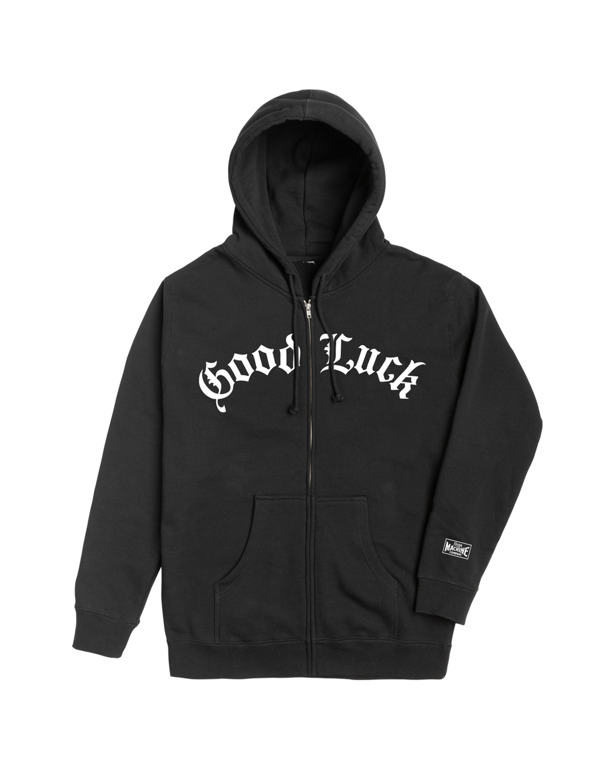 loser machine lucky break zip hood black