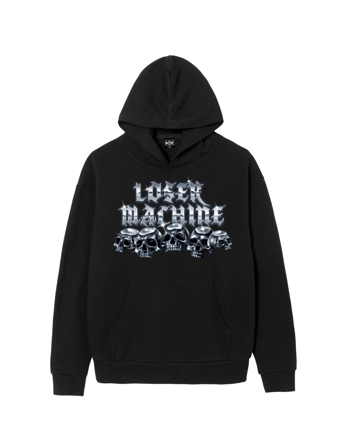 loser-machine-crystal-skulls-pullover-hood-black