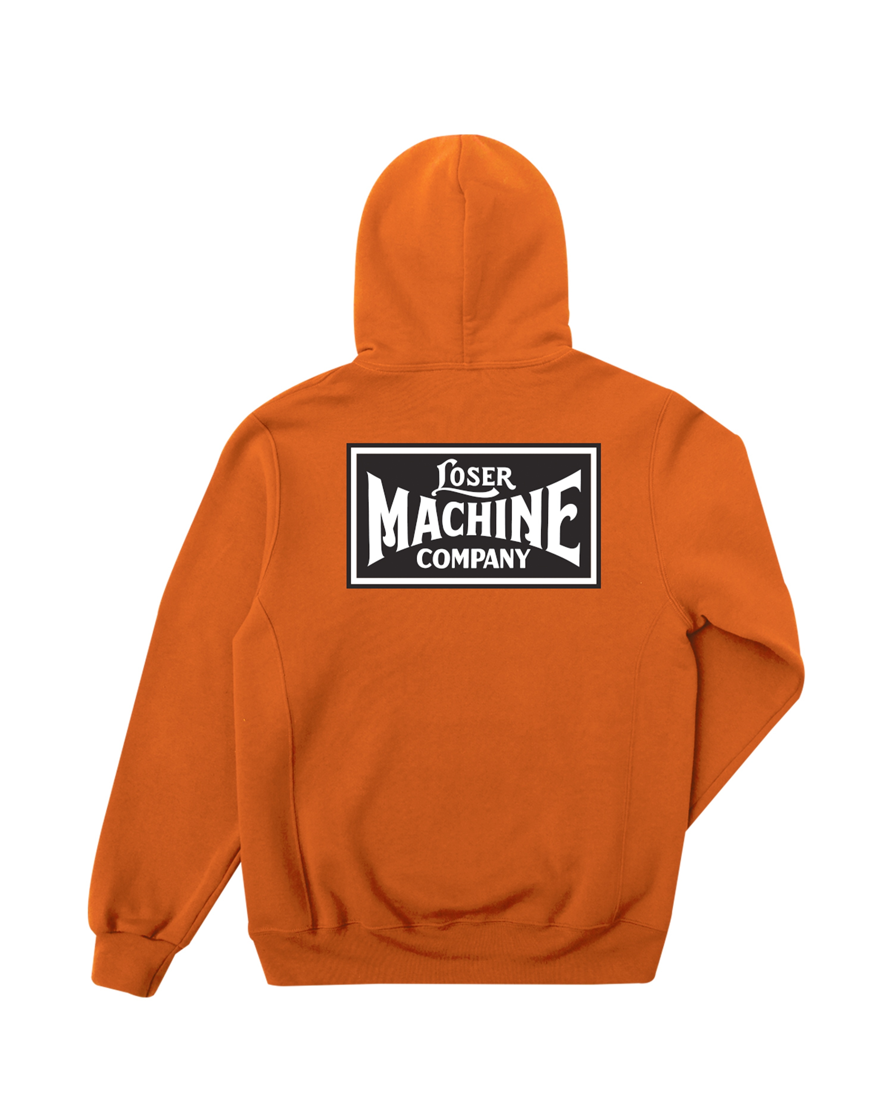 laser orange sweatshirt